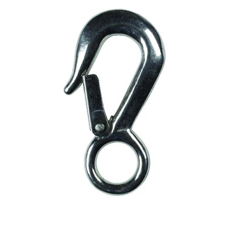 CAMPBELL CHAIN & FITTINGS Campbell 3/4 in. D X 4 in. L Polished Steel Snap Hook 400 lb T7631604